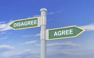 Agree/Disagree signs