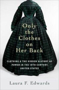 Laura Edwards book cover, Victorian dress