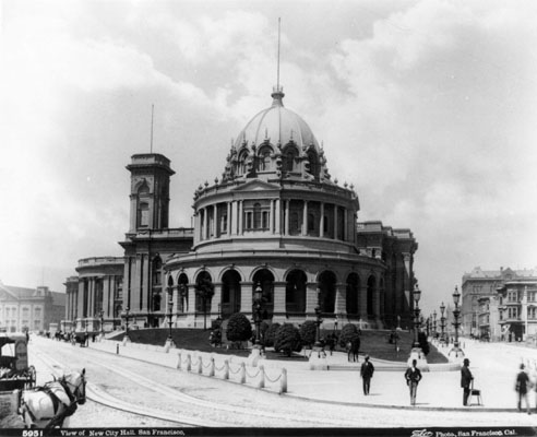 image of Old SF City Hall, destroyed in the 1906 earthquake