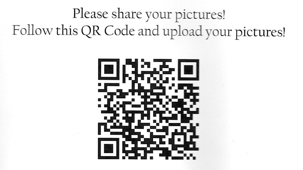 QR code for photo upload